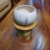 Smoke Round White 8 Inch Pot - Image 3